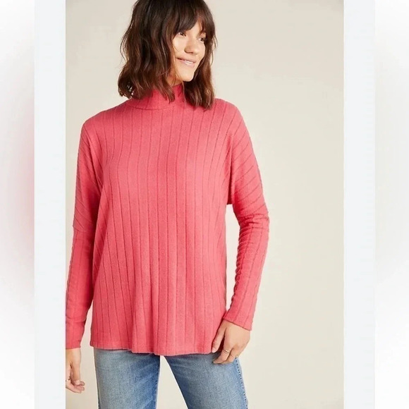 Anthropologie Eri + Ali Pink Top - Size Small - Picture 1 of 4